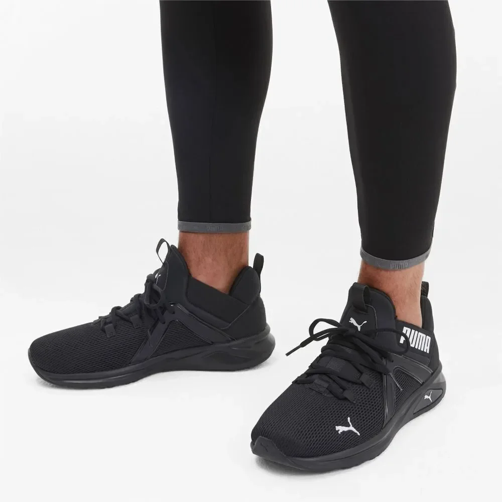 New! PUMA Men's Enzo 2 Sport Training Running Sneakers Athletic Shoes Black
